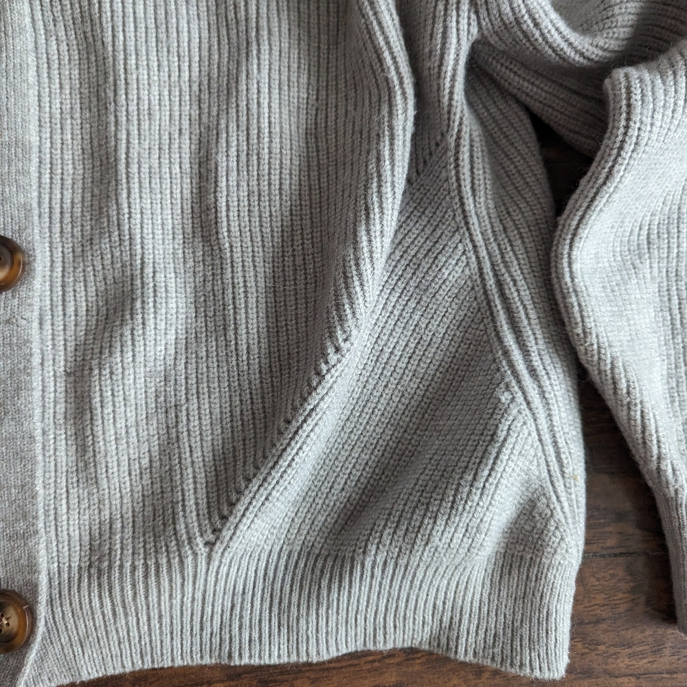 Cropped Button Sweater - Picture 4 of 6